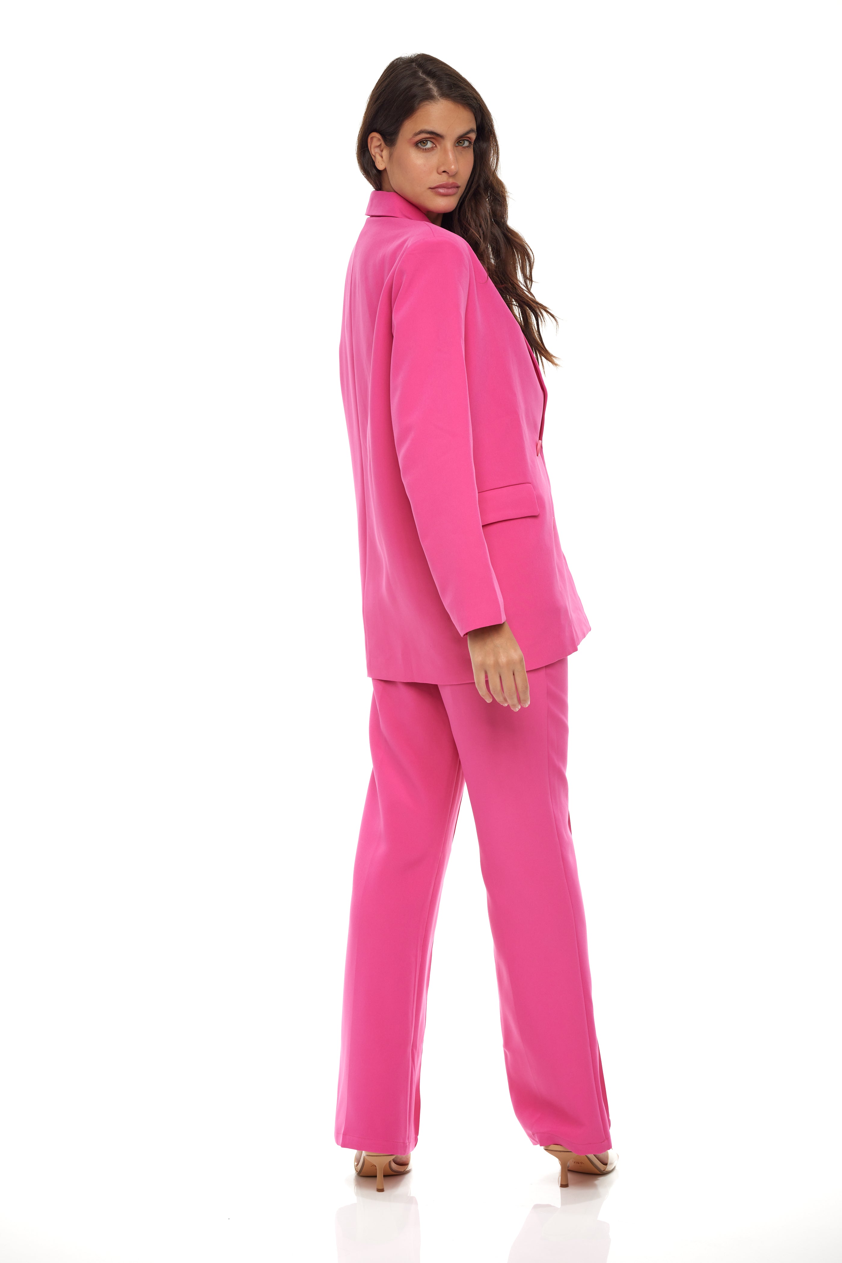 Hot Pink Suit Set La Forte Studio Hot Pink Suit Set La Forte Studio