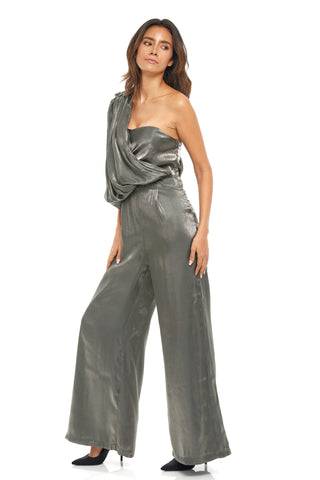 Silver Let it Rock Jumpsuit